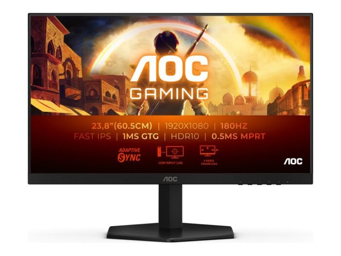Монитор AOC 24G42E 24", IPS, FHD, 180 Гц, 1 мс