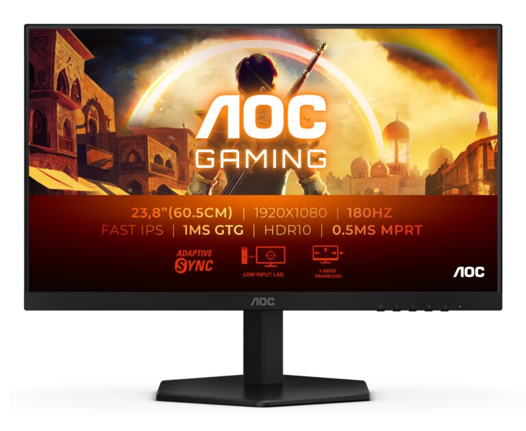 Монитор AOC 24G42E 24", IPS, FHD, 180 Гц, 1 мс