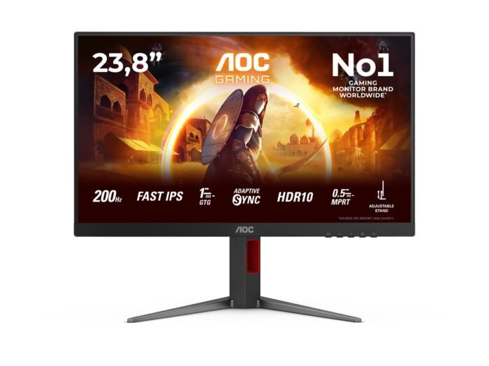 Monitorius AOC 24G4HA 24 ", Fast IPS, FHD , 200 Hz, 0.5 ms