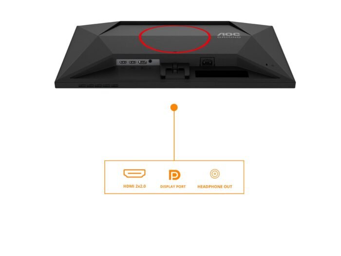 Monitorius AOC 24G4HRE 24 ", Fast IPS, FHD, 200 Hz, 0.5 ms