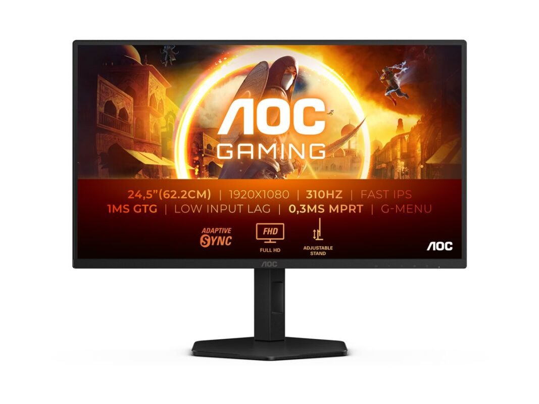 Монитор AOC 25G4SXU 24.5 ", FHD, 310 Hz, 1 ms