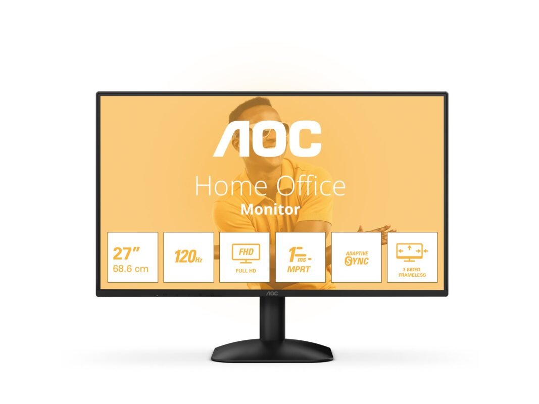 Монитор AOC 27B31H 27", IPS, FHD, 120 Hz, 1 ms