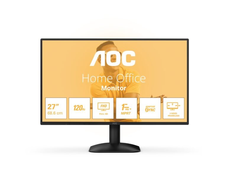 Монитор AOC 27B31H 27", IPS, FHD, 120 Hz, 1 ms
