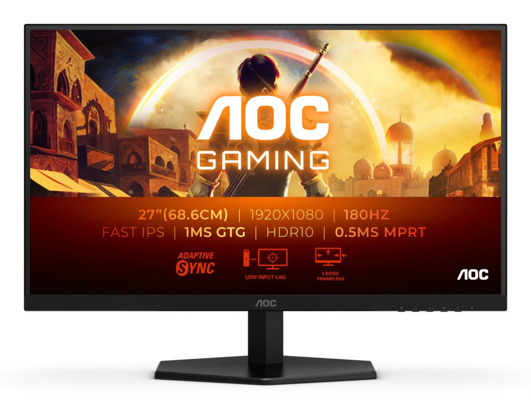 Монитор AOC 27G42E 27", IPS, FHD, 180 Гц, 1 мс