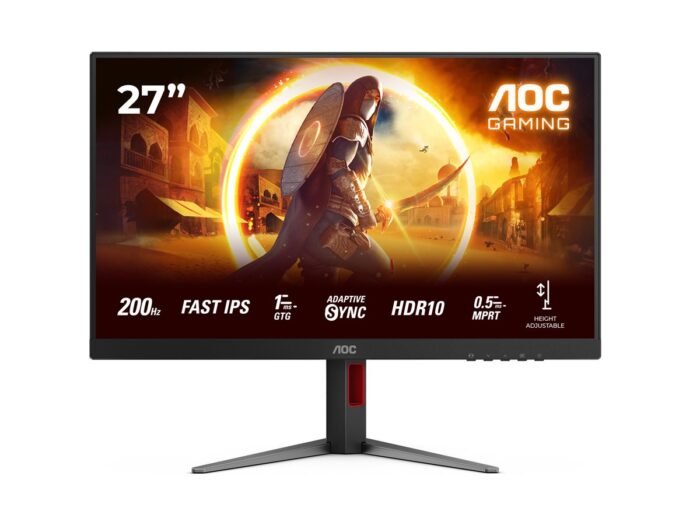 Monitorius AOC 27G4HA 27 ", Fast IPS, FHD, 200 Hz, 0.5 ms