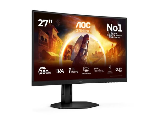 Монитор AOC C27G4ZXU 27", VA, FHD, 280 Hz, 1 мс