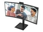 Monitorius AOC CU34E4CW 34 ", VA, UWQHD, 120 Hz, 4 ms