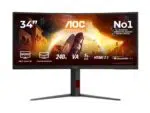 Monitorius AOC CU34G4Z, 34 ", Fast VA, 240 Hz, 1 ms