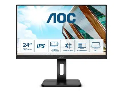 Monitorius AOC Q24P2Q 23.8 ", IPS, QHD , 75 Hz, 4 ms