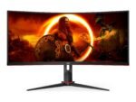 Monitorius AOC CU34G2XP/BK 34 ", VA, 180 Hz, 1 ms