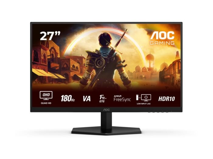 Монитор AOC Q27G42XNE 27", VA, QHD, 180 Hz, 1 мс