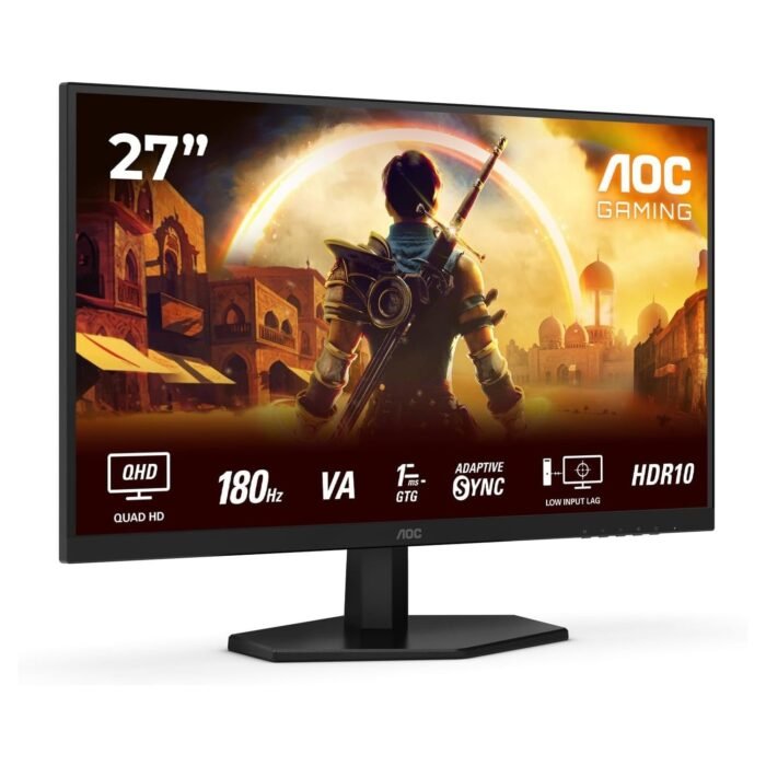 Монитор AOC Q27G42XNE 27", VA, QHD, 180 Hz, 1 мс