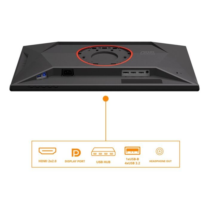 Монитор AOC 25G4KUR 25" Fast IPS, FHD, 420 Гц, 1 мс