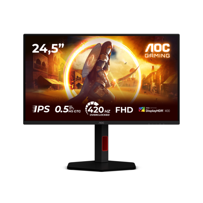 Монитор AOC 25G4KUR 25" Fast IPS, FHD, 420 Гц, 1 мс