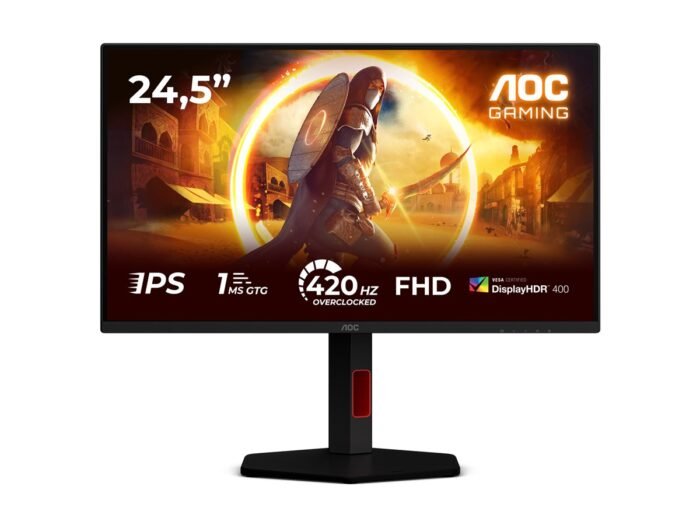 Монитор AOC 25G4KUR 25" Fast IPS, FHD, 420 Гц, 1 мс