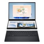 Asus | Zenbook Duo UX8406CA-PZ009W | Базальтово-серый | 14" | OLED | Сенсорный экран | 3K | 2880 x 1800 пикселей | Глянцевый | Intel Core Ultra 9 | 285H | 32 ГБ | LPDDR5X | Объем SSD 2000 ГБ | Intel Graphics | Windows 11 Home | 802.11be | Bluetooth версии 5.4 | Раскладка клавиатуры US international | Подсветка клавиатуры