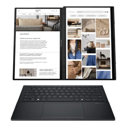 Asus | Zenbook Duo UX8406CA-QL287W | Inkwell Gray | 14" | OLED | Сенсорный экран | FHD | 1920 x 1200 пикселей | Intel Core Ultra 7 | 255H | 16 ГБ | LPDDR5X | Объём SSD 1000 ГБ | Intel Arc Graphics | Windows 11 Home | 802.11be | Bluetooth версии 5.4 | Раскладка клавиатуры US international | Подсветка клавиатуры | Гарантия 24 мес. | Гарантия на батарею 12 мес.