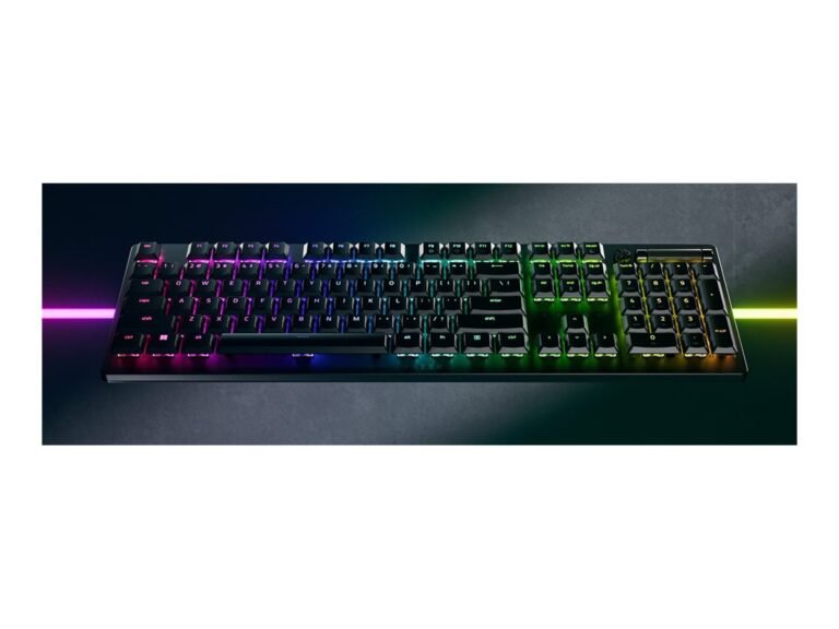 Belaidė klaviatūra Razer DeathStalker V2 Pro Gaming Keyboard, Bluetooth, RGB, Optical Switch, US, Black