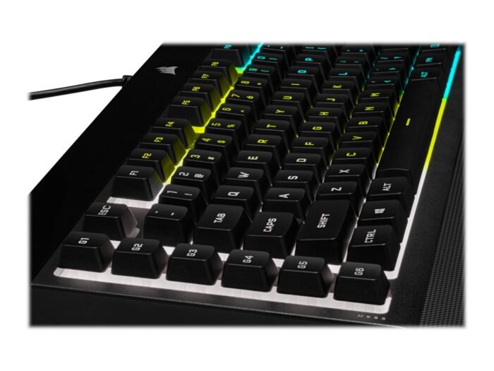 Клавиатура Corsair K55 RGB PRO RGB, Rubber Dome