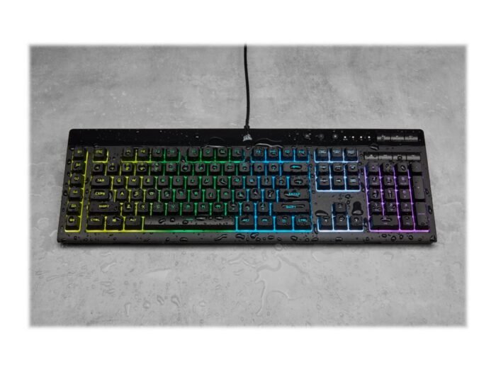 Клавиатура Corsair K55 RGB PRO RGB, Rubber Dome