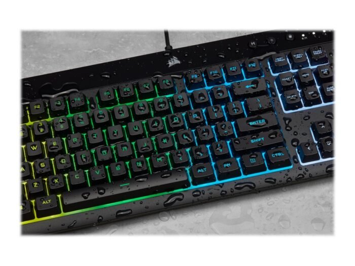 Клавиатура Corsair K55 RGB PRO RGB, Rubber Dome