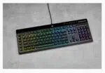Klaviatūra Corsair K55 RGB PRO RGB, Rubber Dome