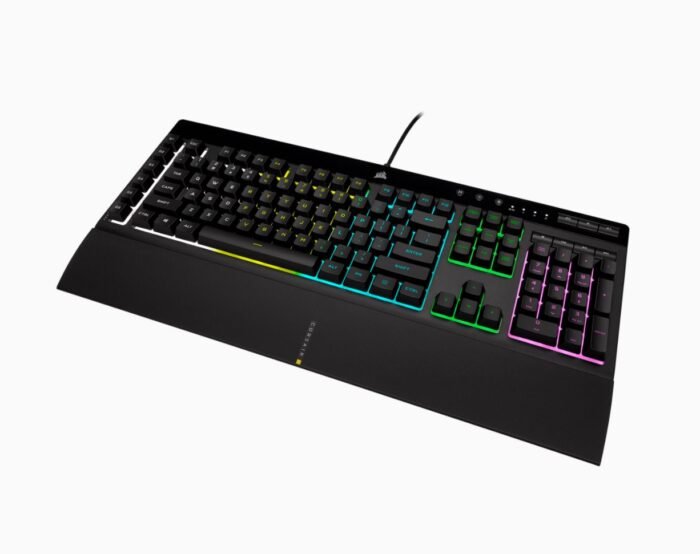 Клавиатура Corsair K55 RGB PRO RGB, Rubber Dome