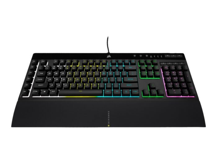 Клавиатура Corsair K55 RGB PRO RGB, Rubber Dome