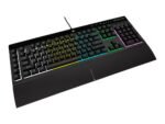 Клавиатура Corsair K55 RGB PRO RGB, Rubber Dome