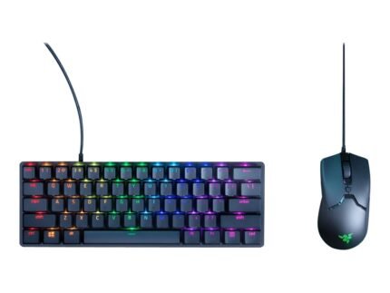 Клавиатура Razer Huntsman Mini 60% игровая, оптомеханическая, RGB, NORD