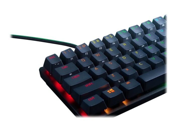 Клавиатура Razer Huntsman Mini 60% игровая, оптомеханическая, RGB, NORD