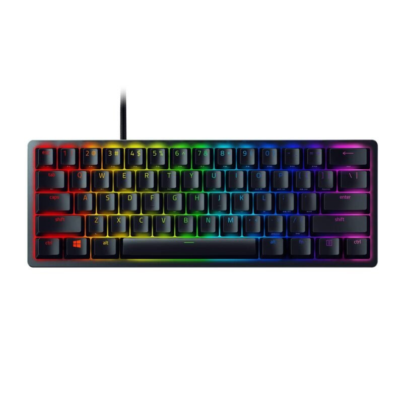 Клавиатура Razer Huntsman Mini, линейные оптические переключатели Red, US