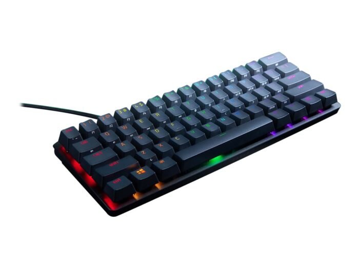 Клавиатура Razer Huntsman Mini, линейные оптические переключатели Red, US