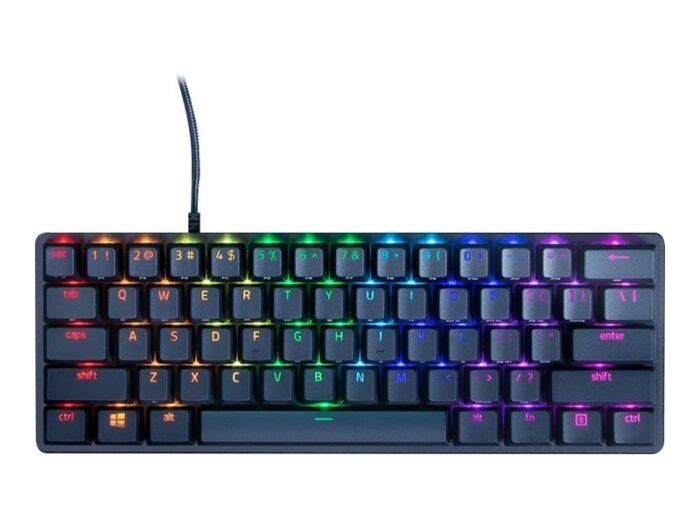 Клавиатура Razer Huntsman Mini, линейные оптические переключатели Red, US