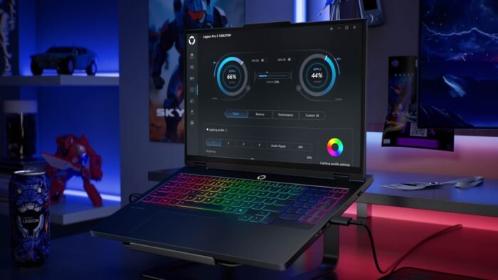 Lenovo Legion Pro 5 16IAX10, 16", WQXGA OLED, Intel Core Ultra 7 255HX, 32 ГБ DDR5, 1 ТБ SSD, GeForce RTX 5070 8 ГБ GDDR7, Windows 11 Home, Eclipse Black