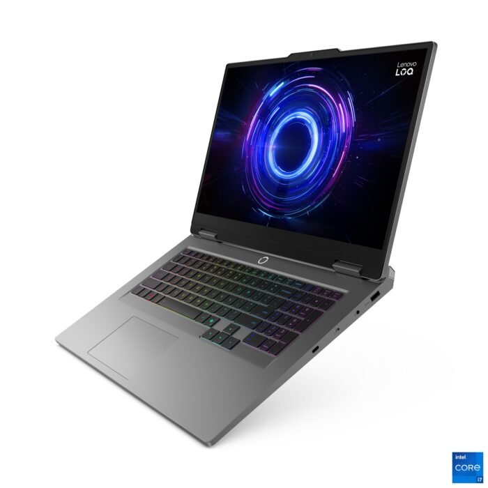 Lenovo LOQ 17IRX10, 17,3", FHD IPS, Intel Core i5-13450HX, 16 ГБ DDR5, 1 ТБ SSD, GeForce RTX 5050 8 ГБ GDDR7, Windows 11 Home, Luna Grey