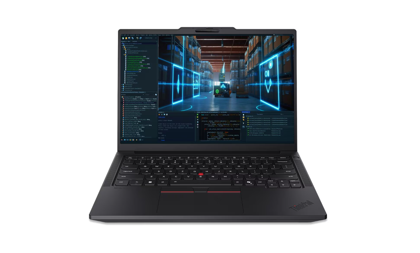 Lenovo ThinkPad P14s G7 AMD | Черный | 14" | IPS | WUXGA | 1920 x 1200 пикселей | Антибликовый | AMD Ryzen AI 5 PRO | 440 | 16 ГБ | SODIMM DDR5 | Объем SSD 512 ГБ | AMD Radeon 840M Graphics | Windows 11 Pro | 802.11be | Bluetooth версии 5.4 | Раскладка клавиатуры Nordic | Подсветка клавиатуры | Гарантия 36 мес. | Гарантия на батарею 12 мес. Lenovo ThinkPad P14s G7 AMD | Черный | 14" | IPS | WUXGA | 1920 x 1200 пикселей | Антибликовый | AMD Ryzen AI 5 PRO | 440 | 16 ГБ | SODIMM DDR5 | Объем SSD 512 ГБ | AMD Radeon 840M Graphics | Windows 11 Pro | 802.11be | Bluetooth версии 5.4 | Раскладка клавиатуры Nordic | Подсветка клавиатуры | Гарантия 36 мес. | Гарантия на батарею 12 мес.