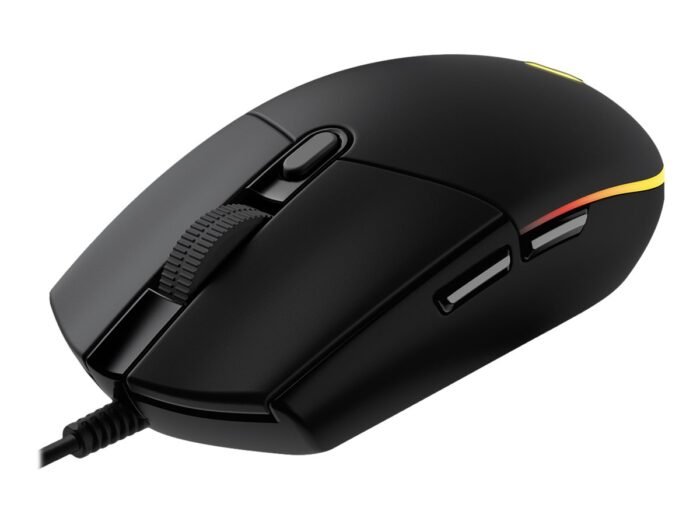 Игровая мышь Logitech G102 LIGHTSYNC, проводная, USB, черная
