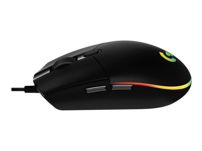Игровая мышь Logitech G102 LIGHTSYNC, проводная, USB, черная