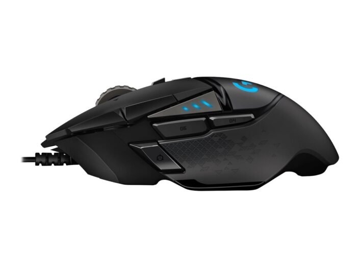 Logitech G502 игровая мышь, проводная, чёрная