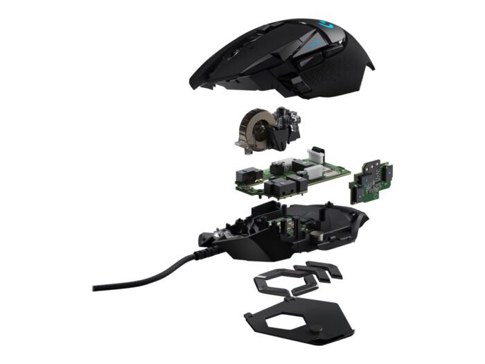 Logitech G502 игровая мышь, проводная, чёрная