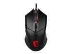 MSI Clutch GM08 žaidimų pelė, laidinė, USB 2.0, Black