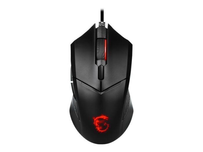 MSI Clutch GM08 игровая мышь, проводная, USB 2.0, чёрная