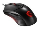 MSI Clutch GM08 žaidimų pelė, laidinė, USB 2.0, Black