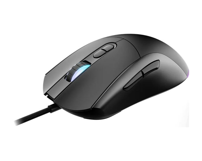Игровая мышь MSI FORGE GM320, оптическая, проводная, 12800 DPI, USB 2.0, чёрная