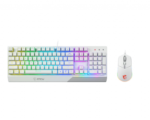MSI Vigor GK30 COMBO WHITE, klaviatūros ir pelės komplektas