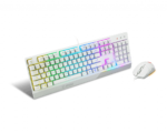 MSI Vigor GK30 COMBO WHITE, klaviatūros ir pelės komplektas