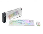 MSI Vigor GK30 COMBO WHITE, klaviatūros ir pelės komplektas