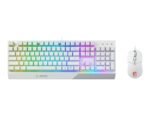 MSI Vigor GK30 COMBO WHITE, klaviatūros ir pelės komplektas