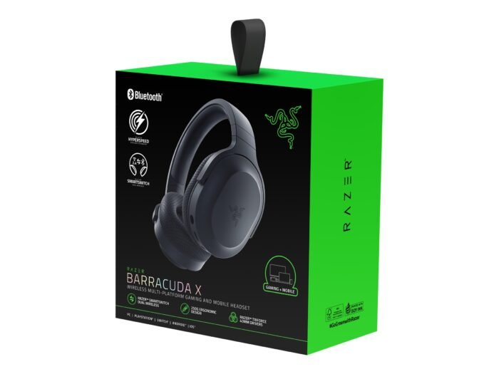 Razer Barracuda X (2022) игровая гарнитура, беспроводные / проводные, накладные, черный